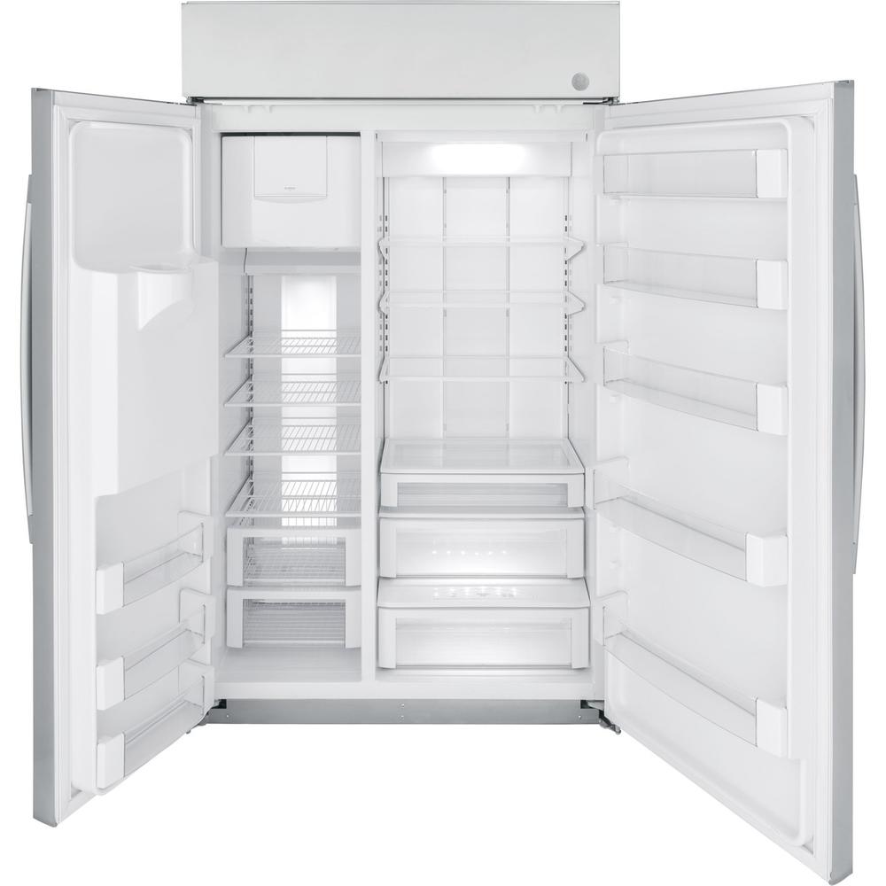 GE Profile Series PSB48YSNSS 48&#8221; Built-in 28.7 cu.ft Side by Side refrigerator &#8211; Stainless Steel