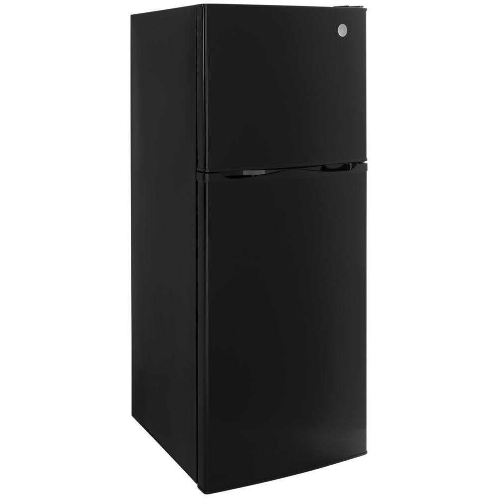 GE Appliances GPV10FGNBB 9.8cu.ft. 12V DC Top Freezer Refrigerator Black