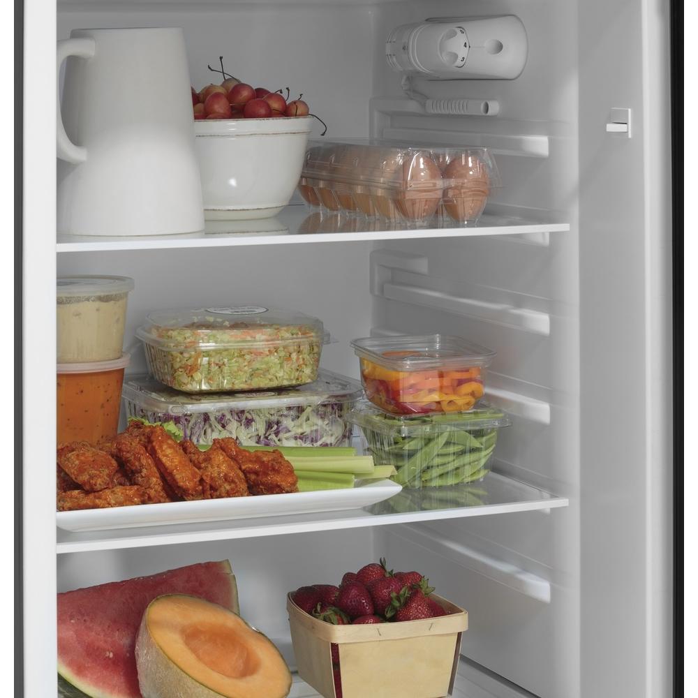 GE Appliances GPV10FGNBB 9.8cu.ft. 12V DC Top Freezer Refrigerator - Black