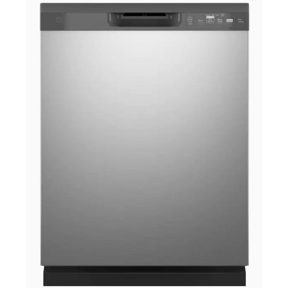 GE Appliances GDF535PSRSS 24" Stainless Steel Front Control - 55-Decibal