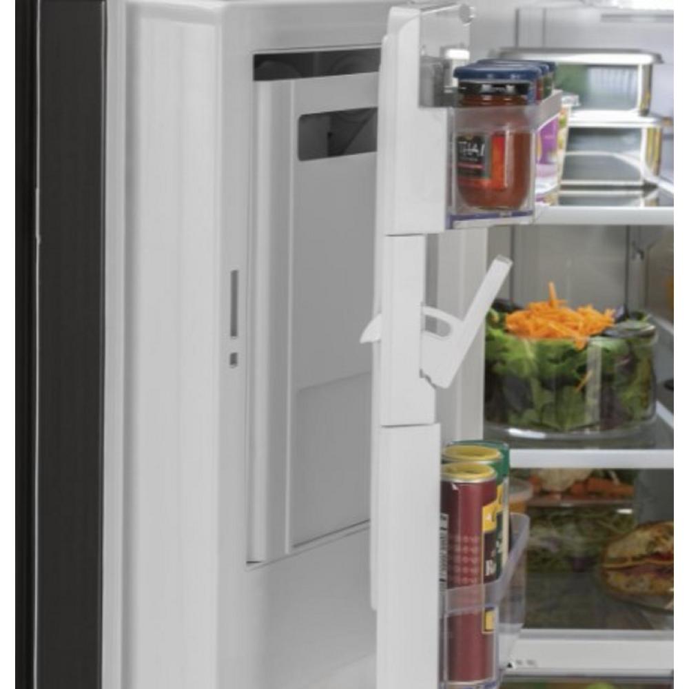 GE Appliances GFE26JGMWW 36" 25.6 cu.ft. White French Door Refrigerator