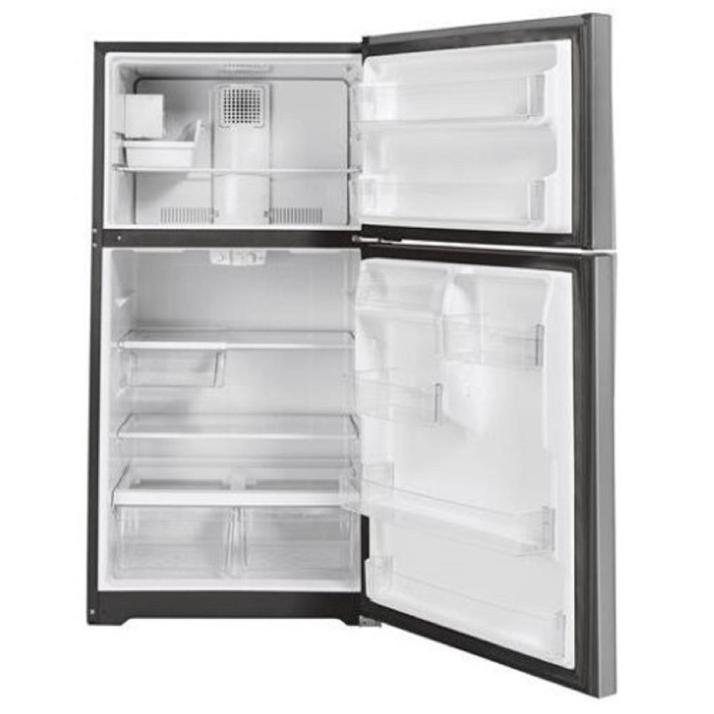 GE Appliances GIE19JSNRSS 30" 19.2 cu.ft. Stainless Steel Top Freezer Refrigerator