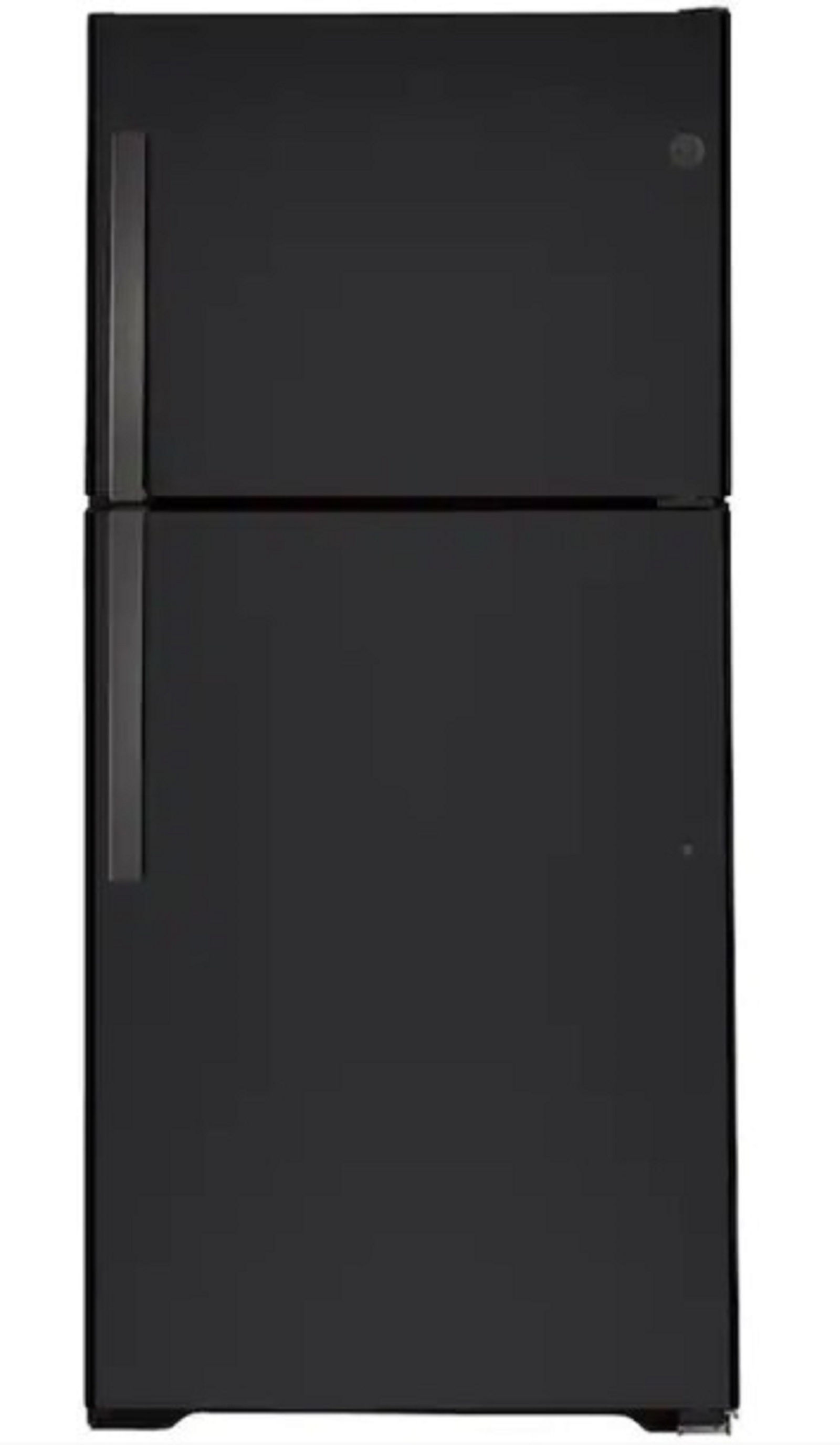GE Appliances GTS22KMNRDS 33" 21.9 cu.ft. Black Slate Top Freezer