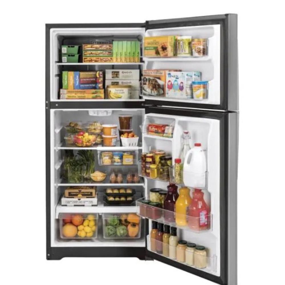 GE Appliances GTS22KMNRES 33" 21.9 cu.ft. Slate Top Freezer Refrigerator