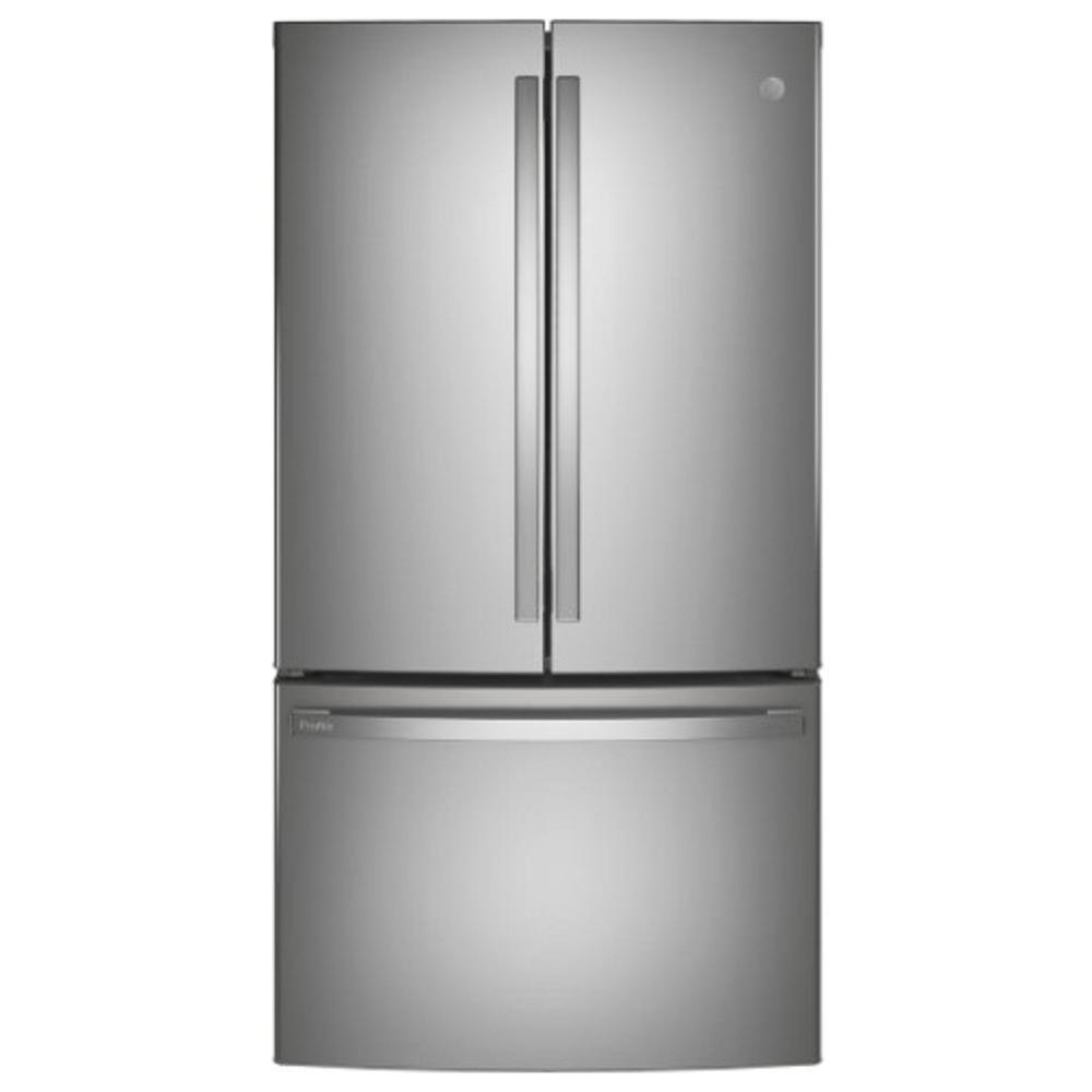 GE Profile Series PWE23KYNFS 36" 23.1 cu.ft. Stainless Steel French Door Refrigerator