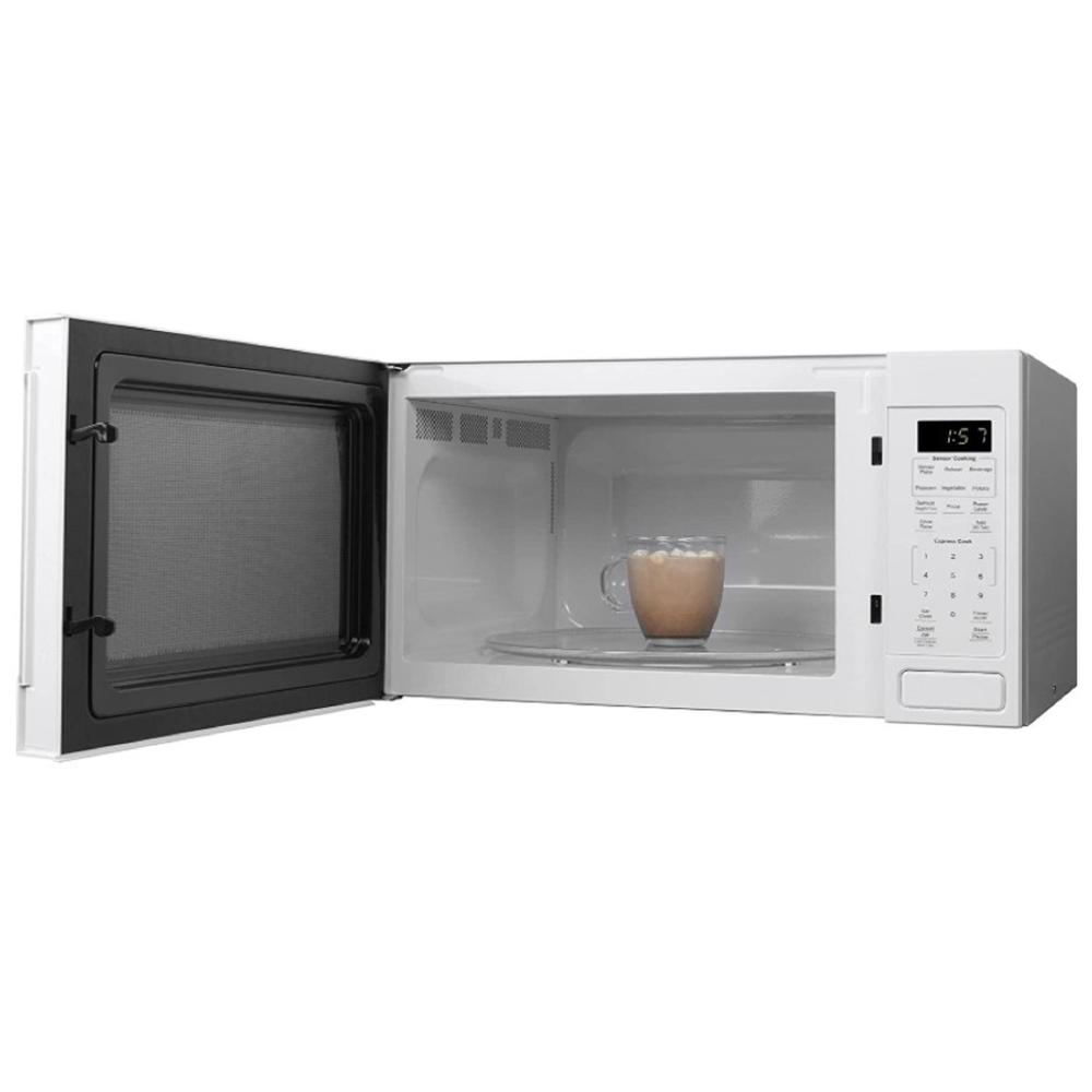GE Appliances JES1657DMWW 22" 1.6 cu.ft. White Countertop Microwave Oven