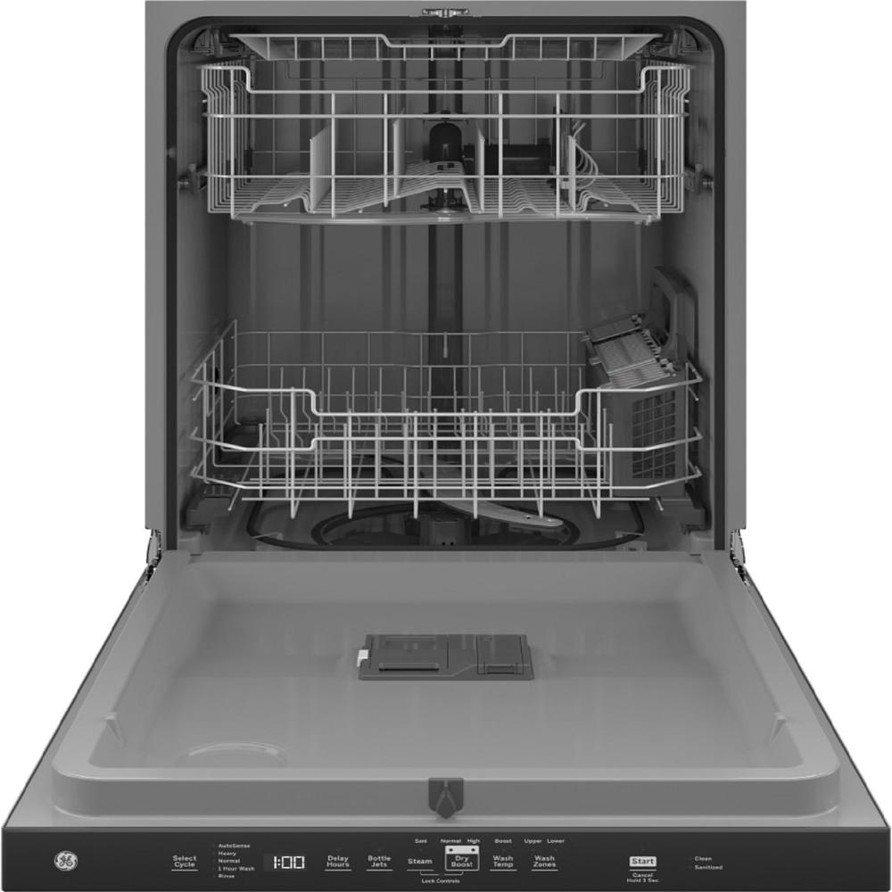 GE Appliances GDP630PYRFS GE &#174;Top Control with Plastic Interior Dishwasher with Sanitize Cycle & Dry Boost-