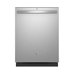 General Electric GDT635HSRSS 24 in. in Stainless Steel Top Control Smart Built-In Tall Tub Dishwasher with Stainless Steel Tub and Steam Cleaning