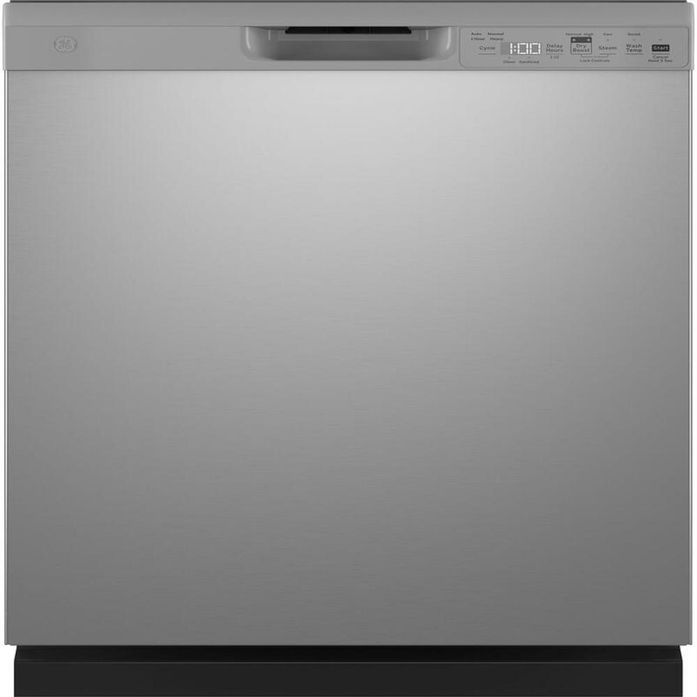 GE Appliances GDF550PSRSS 24 Inch Built-In Dishwasher with 4 Wash Cycles, 16 Place Settings-