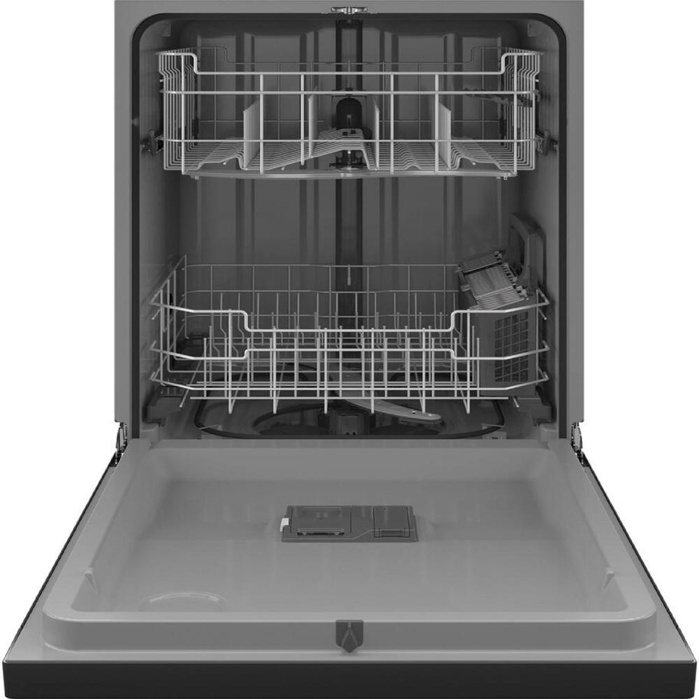 GE Appliances GDF550PGRBB 24 Inch BuiltIn Dishwasher with 4 Wash