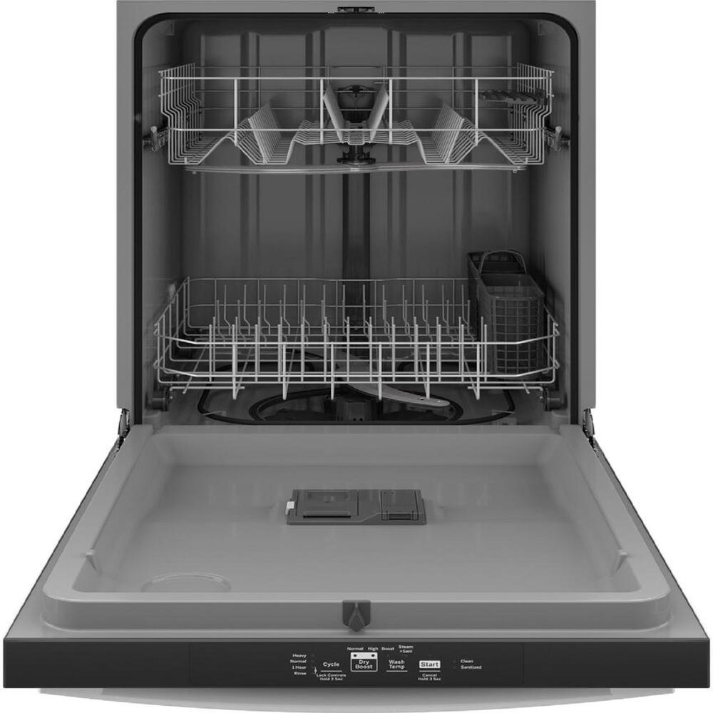 GE Appliances GDT535PGRWW 24 Inch BuiltIn Dishwasher with 4 Wash Cycles