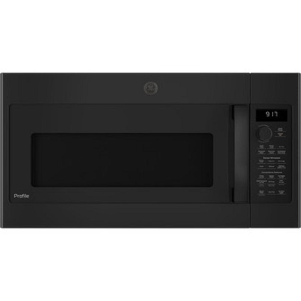 GE Profile Series PVM9179DRBB 1.7 Cu. Ft. Convection Over-the-Range Microwave Oven - Black