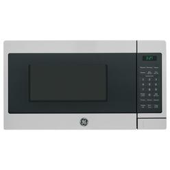 GE Appliances GE 0.7 Cu Ft Countertop Microwave, 700W, Stainless Steel