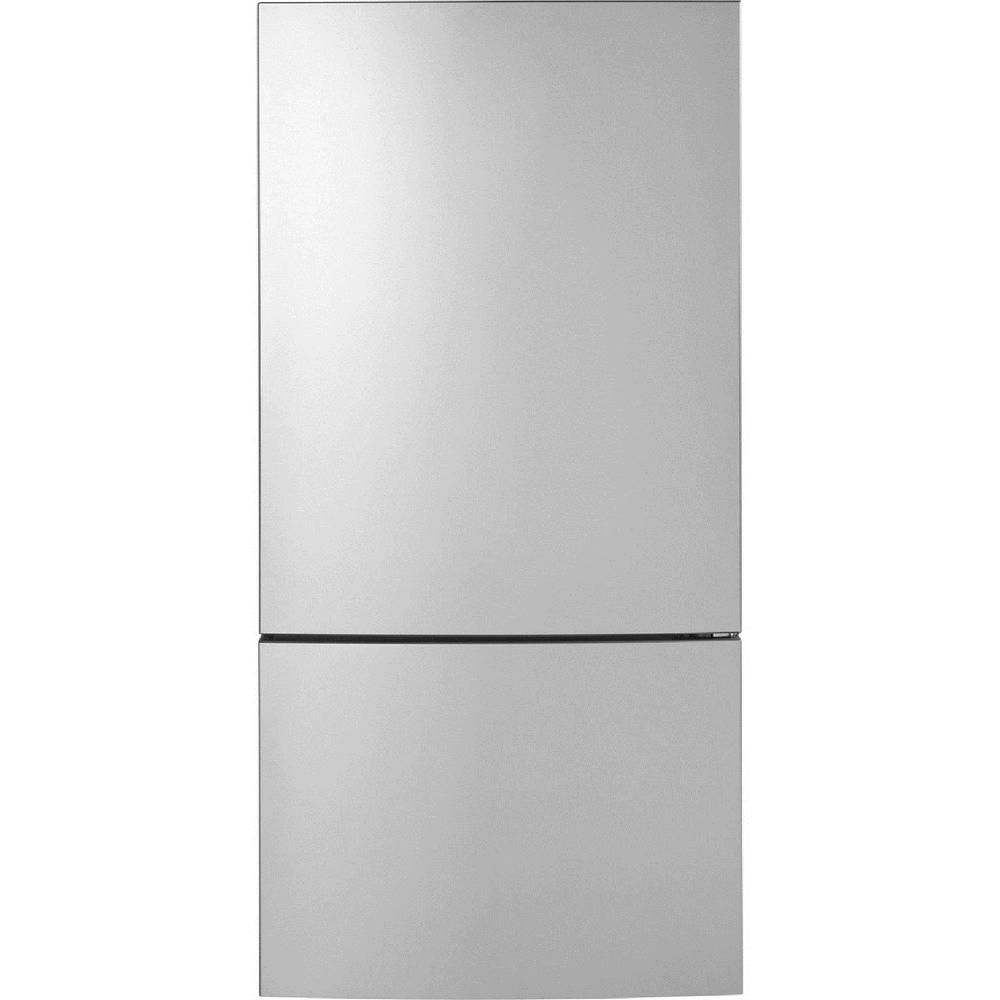 GE Appliances GBE17HYRFS ENERGY STAR® 17.7 Cu. Ft. Counter-Depth Bottom-Freezer Refrigerator - Stainless Steel
