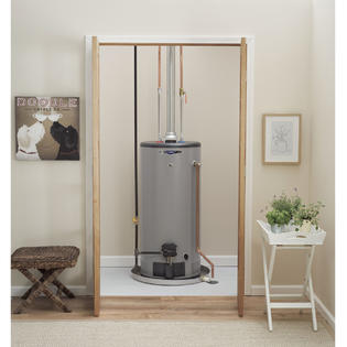 GE Appliances GG40S08BXR RealMAX Choice 40-Gallon Short Natural Gas  Atmospheric Water Heater