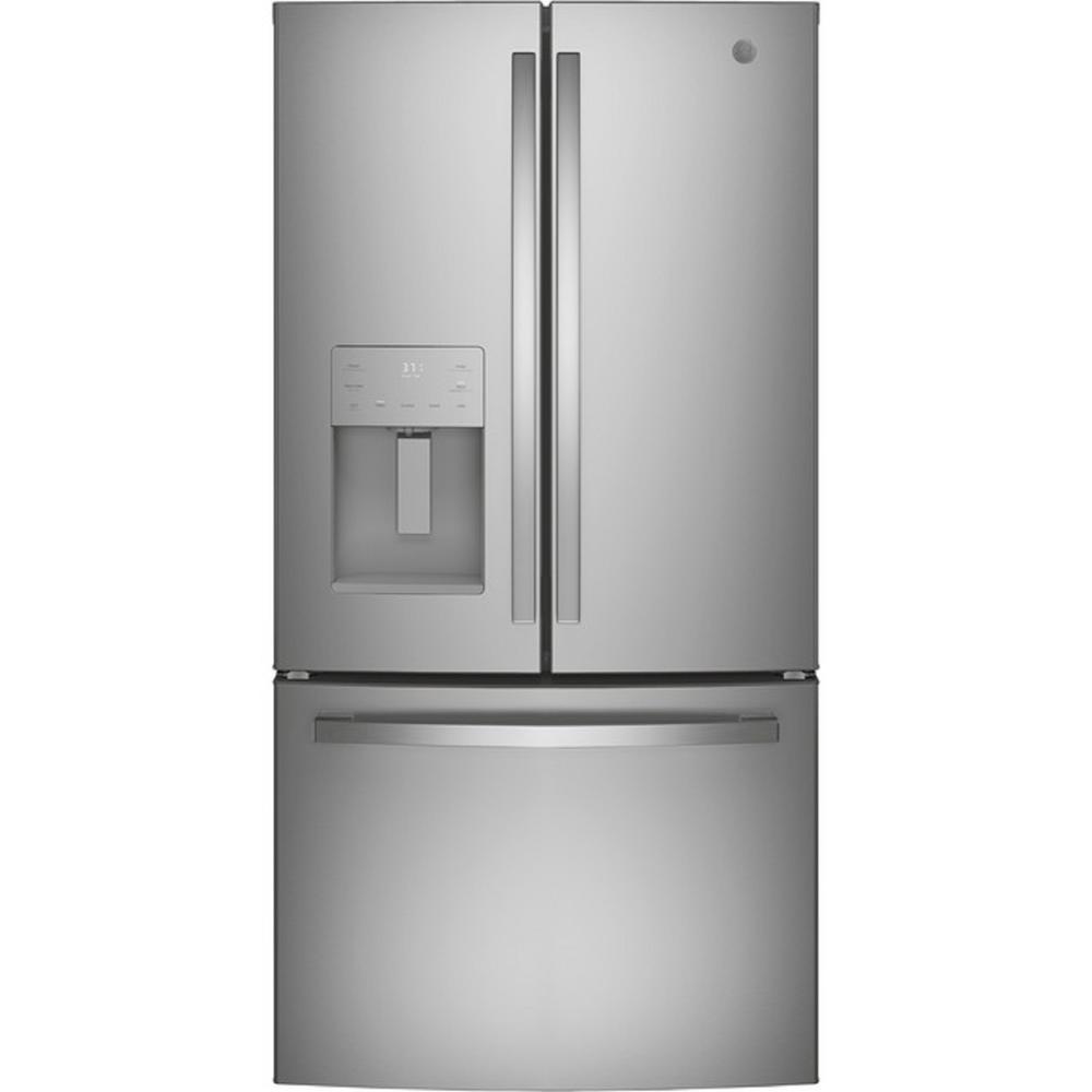 GE Appliances GFE24JYKFS ENERGY STAR® 23.6 Cu. Ft. French-Door Refrigerator - Stainless Steel