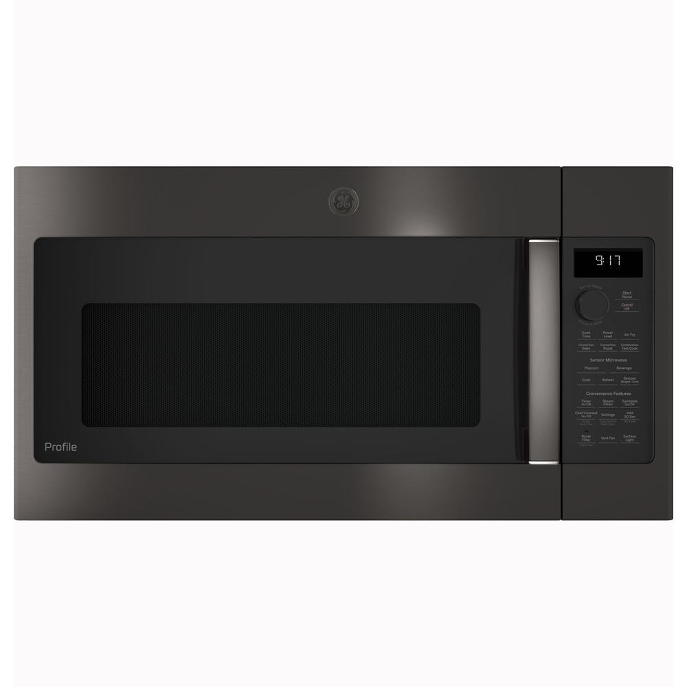 GE Appliances PVM9179BRTS GE Profile™ 1.7 Cu. Ft. Convection Over-the-Range Microwave Oven - Black Stainless