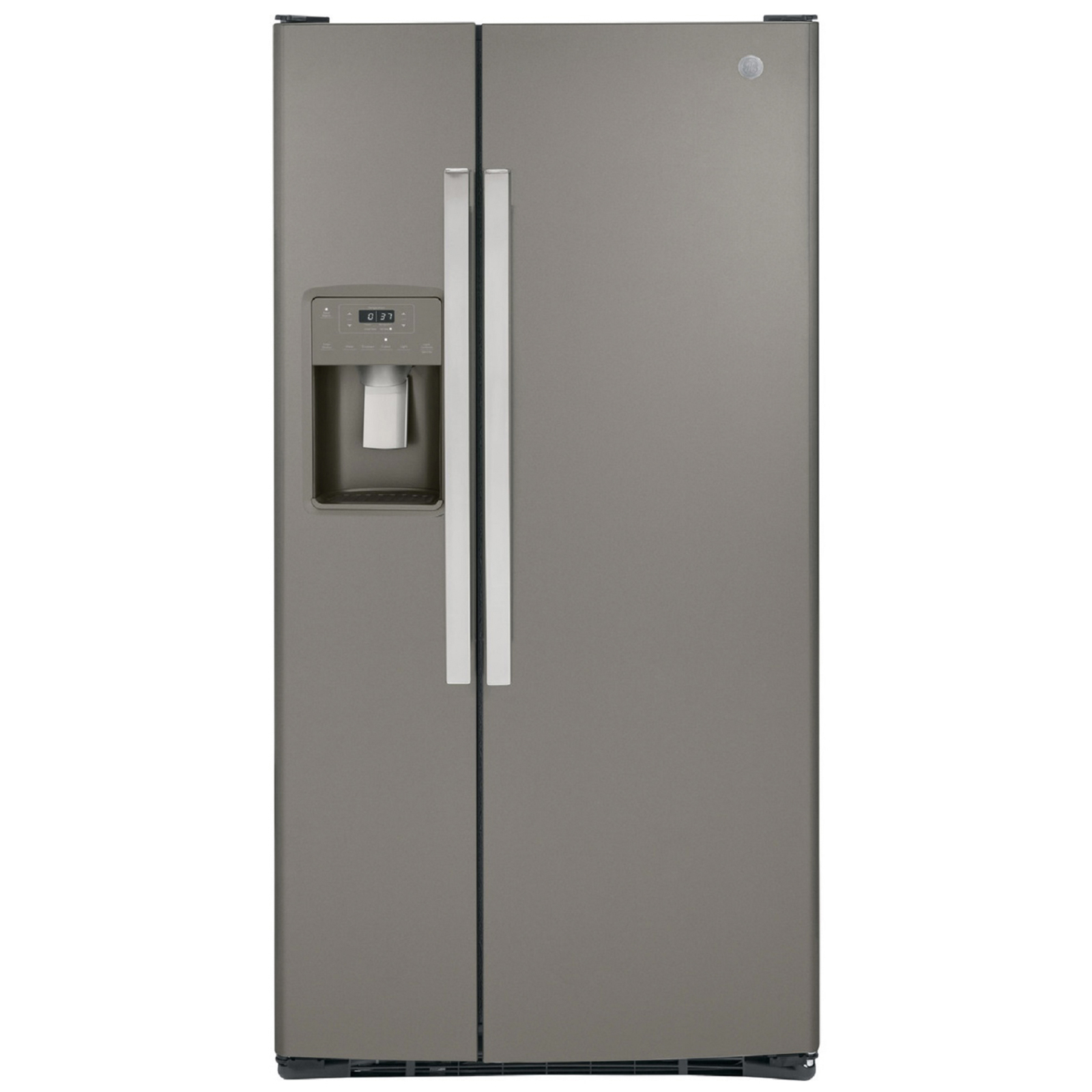 GE Appliances GSS23GMPES Side-By-Side Refrigerator - 23.0 cu. ft Slate