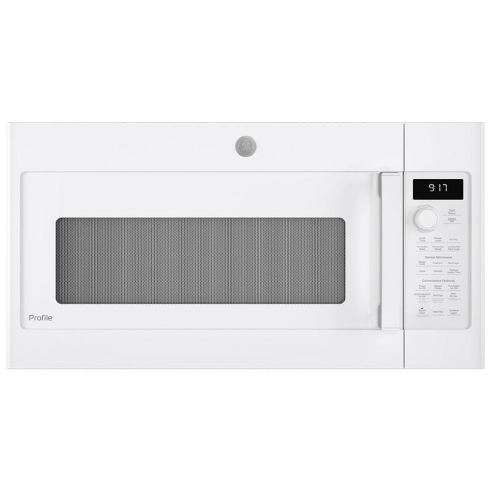 GE Appliances PVM9179DRWW GE Profile&#8482; 1.7 Cu. Ft. Convection Over-the-Range Microwave Oven - White