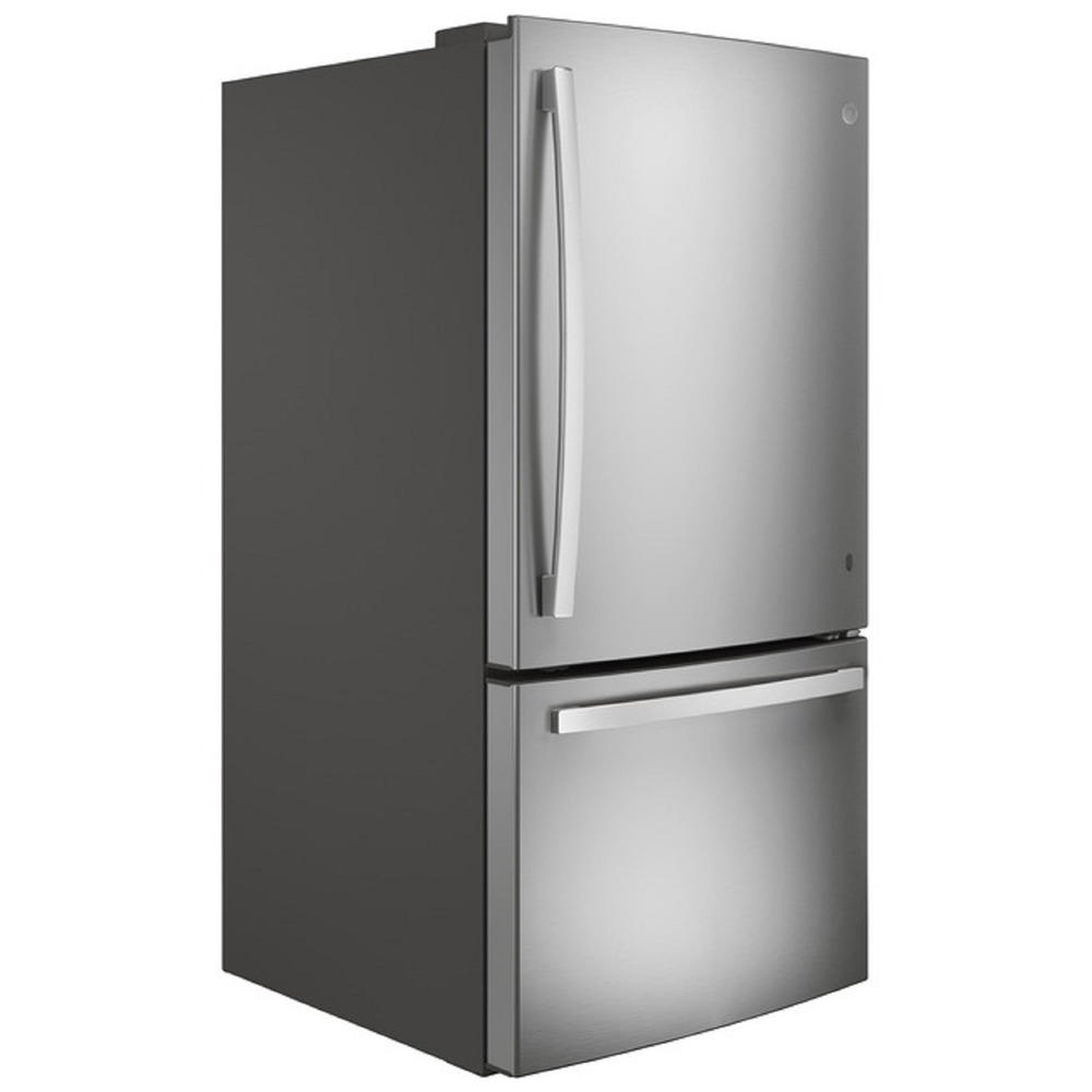 GE Appliances GDE25EYKFS ENERGY STAR&#174; 24.8 Cu. Ft. Bottom-Freezer Drawer Refrigerator - Stainless Steel