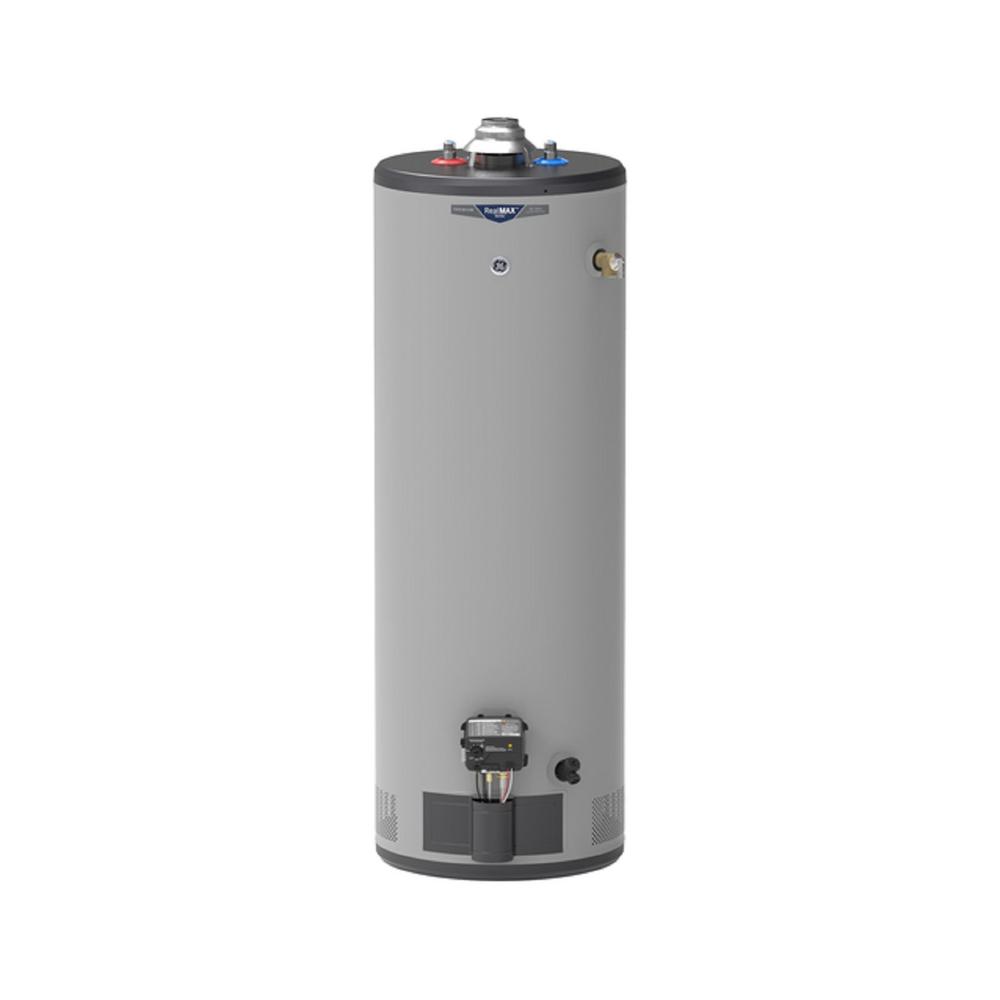 GE Appliances GG40T10BXR GE RealMAX® Premium 40-Gallon Tall Natural Gas Atmospheric Water Heater