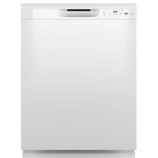 GE Appliances GDF535PGRWW 24" Top Control Dishwasher 48 Decibal White