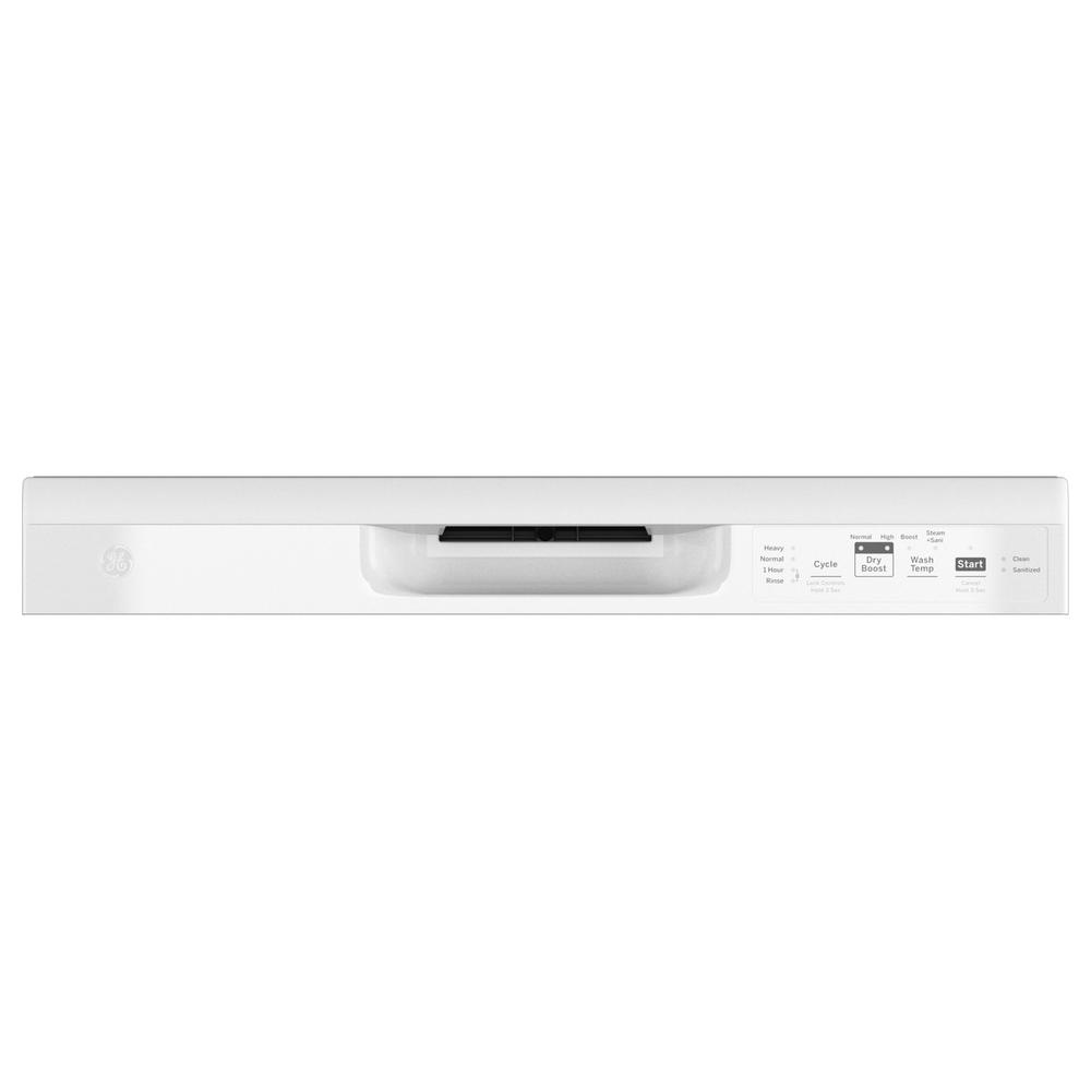 GE Appliances GDF535PGRWW 24" Top Control Dishwasher - 48 Decibal - White