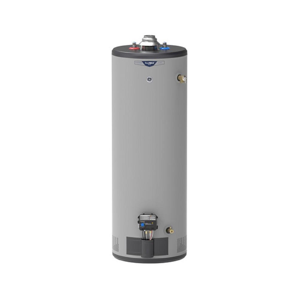 GE Appliances GP40T12BXR RealMAX® Platinum 40-Gallon Tall Liquid Propane Atmospheric Water Heater