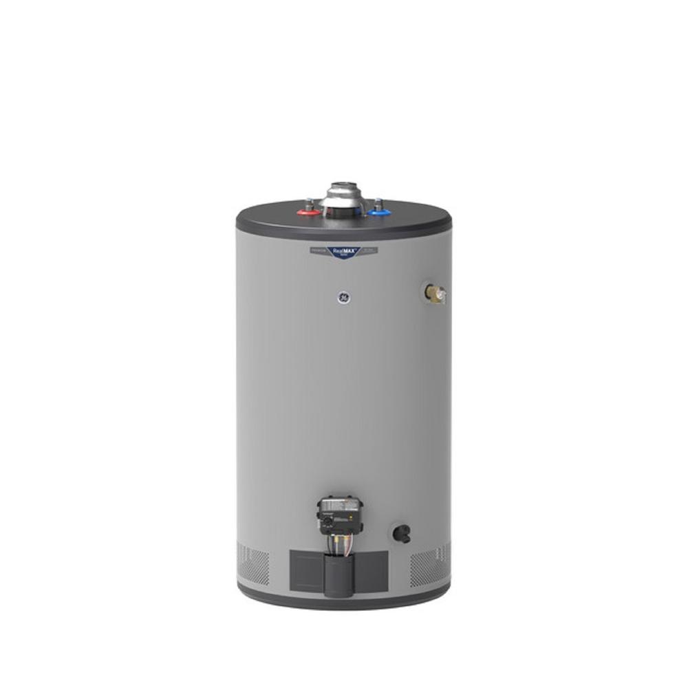 GE Appliances GG50S10BXR RealMAX® Premium 50-Gallon Short Natural Gas Atmospheric Water Heater