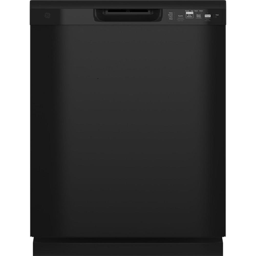 GE Appliances GDF510PGRBB GE® Dishwasher with Front Controls Black