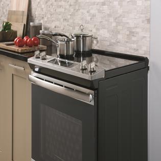 GE Appliances JS645SLSS 30 Slide In Electric Range Stainless Steel