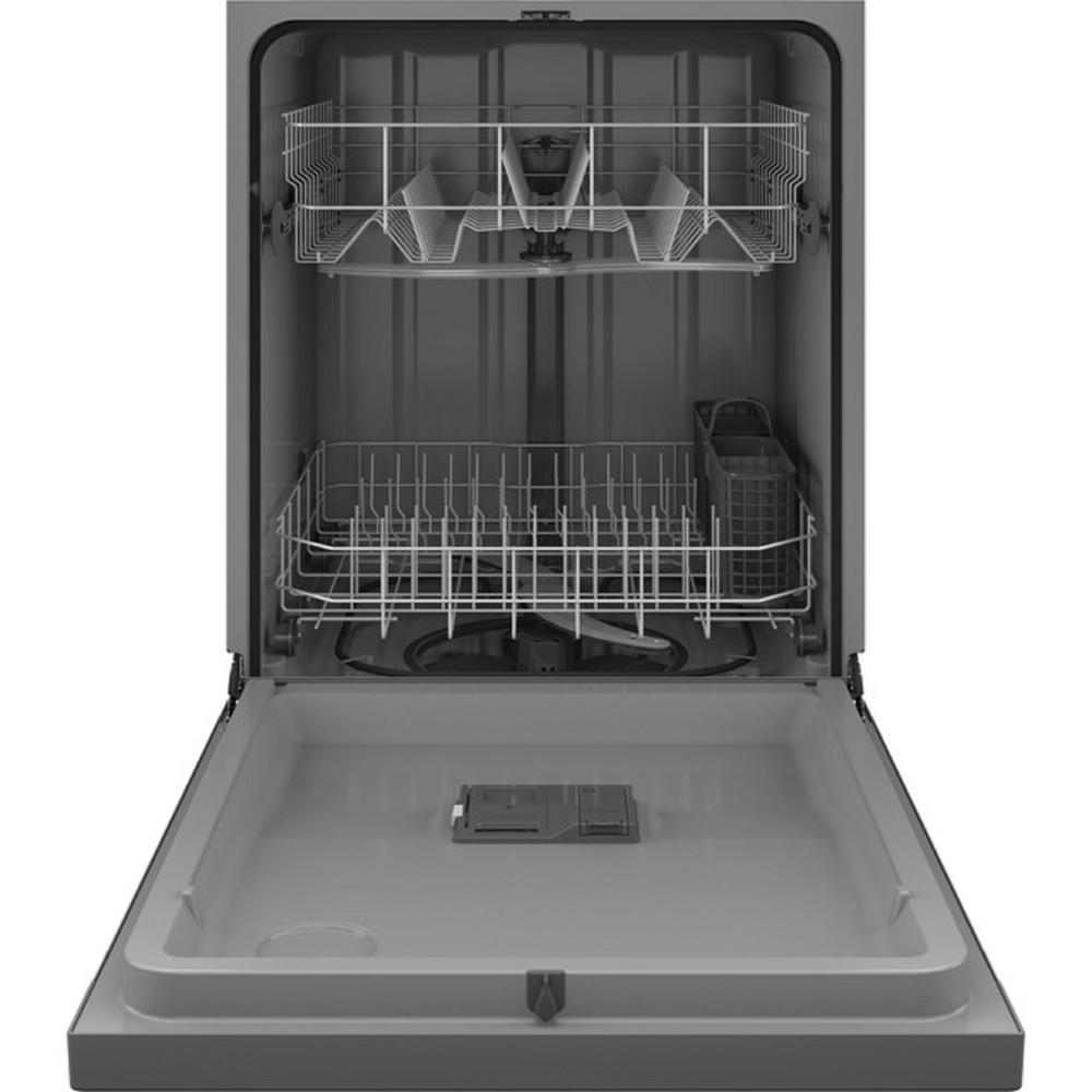 GE Appliances GDF450PSRSS GE Dishwasher with Front Controls - Stainless Steel