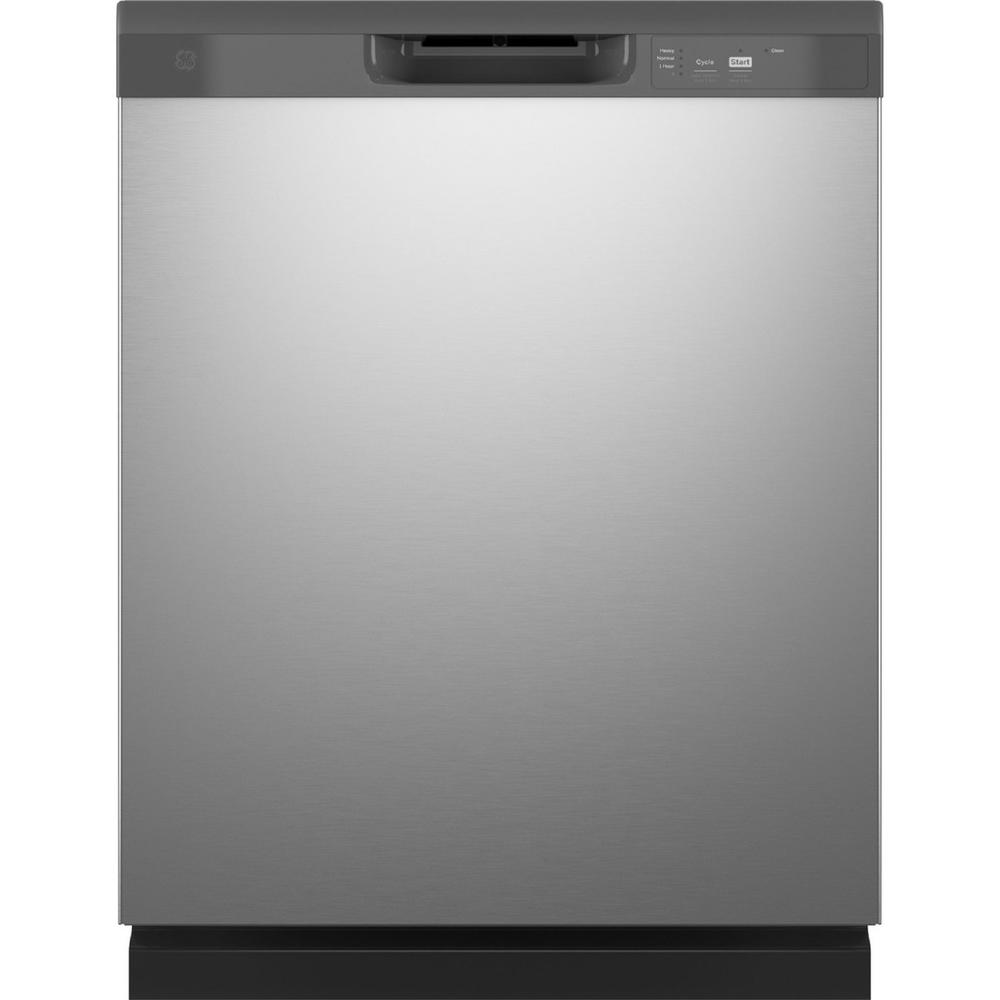 GE Appliances GDF450PSRSS GE Dishwasher with Front Controls - Stainless Steel
