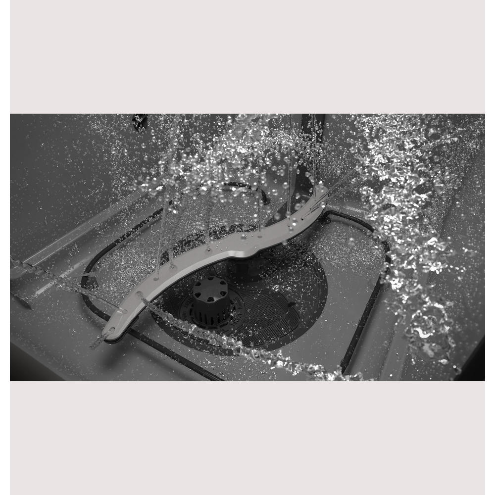 GE Appliances HDF310PGRBB HOTPOINT One Button Dishwasher with Plastic