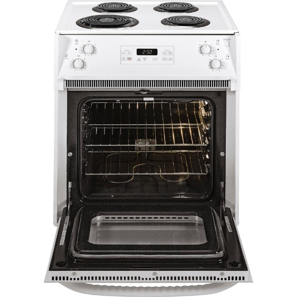 GE Appliances JM250DTWW GE 27" DropIn Electric Range White