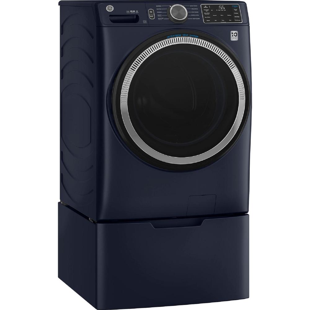 GE Appliances GFW550SPRRS 4.8 cu. ft. Smart Front Load ENERGY STAR Washer with UltraFresh Vent System with OdorBlock and Sanitize with Oxi - Sapphire Blue