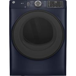 GE Appliances GFD55ESPRRS 7.8 cu. ft. Capacity Smart Front Load Electric Dryer with Sanitize Cycle - Sapphire Blue