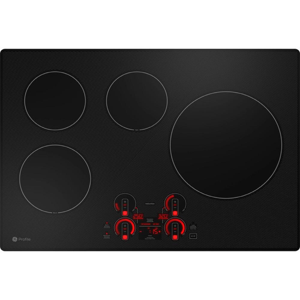 GE Appliances PHP7030DTBB GE Profile 30" Built-In Touch Control Induction Cooktop - Black on Black