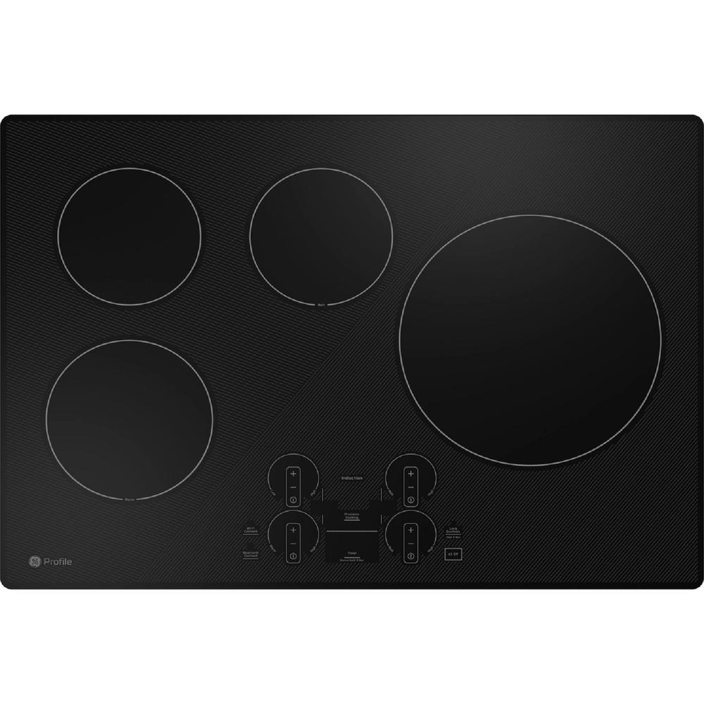 GE Appliances PHP7030DTBB GE Profile 30" Built-In Touch Control Induction Cooktop - Black on Black