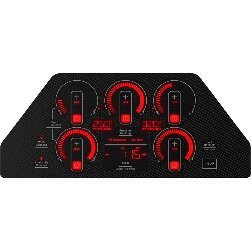 GE Appliances PHP9036DTBB GE Profile 36" Built-In Touch Control Induction Cooktop - Black on Black