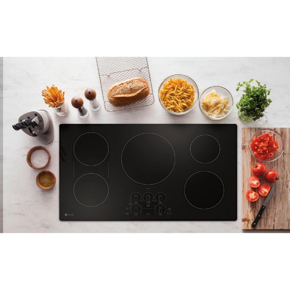 GE Appliances PHP9036DTBB GE Profile 36" Built-In Touch Control Induction Cooktop - Black on Black