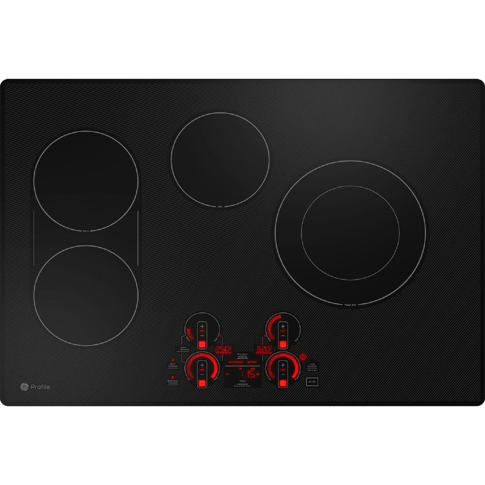 GE Appliances PEP7030DTBB GE Profile 30" Built-In Touch Control Electric Cooktop - Black