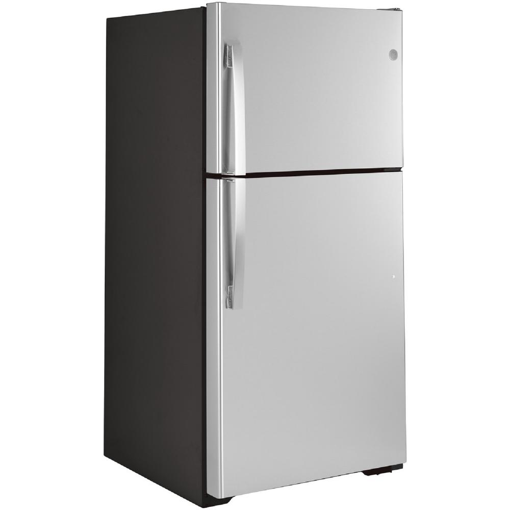 GE Appliances GTS19KYNRFS GE  19.2 Cu. Ft. Top-Freezer Refrigerator - Fingerprint Resistant Stainless
