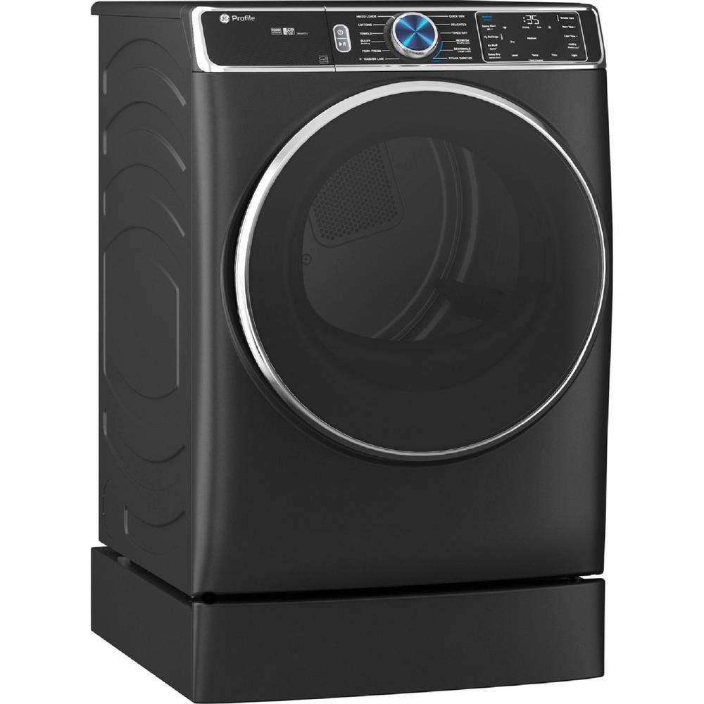 GE Appliances PFD95GSPTDS GE Profile 7.8 Cu. Ft. Capacity Smart Front Load Gas Dryer with Steam and Sanitize Cycle - Carbon Graphite