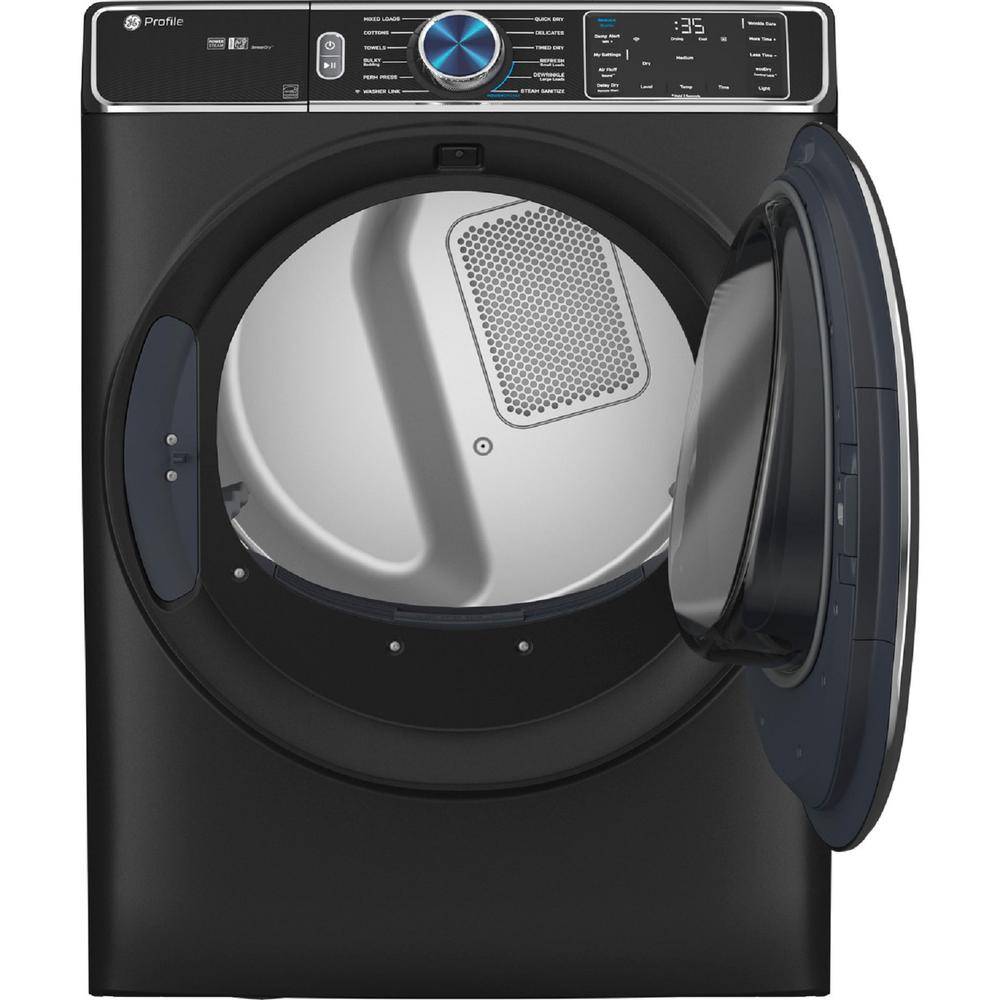 GE Appliances PFD95ESPTDS GE Profile 7.8 cu. ft. Capacity Smart Front Load Electric Dryer with Steam and Sanitize Cycle - Carbon Graphite