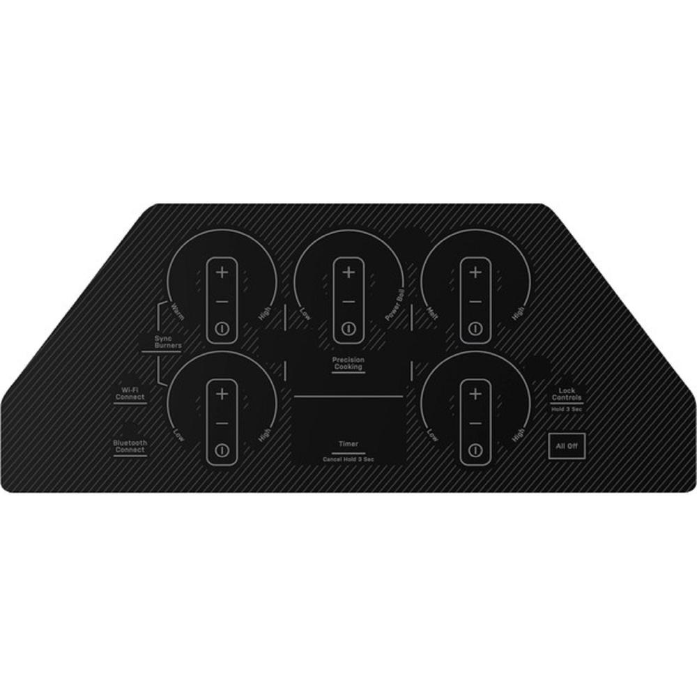 GE Appliances PEP9030STSS GE Profile 30" Built-In Touch Control Electric Cooktop - Stainless Steel on Black