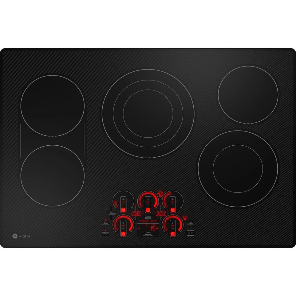 GE Appliances PEP9030DTBB GE Profile 30" Built-In Touch Control Electric Cooktop - Black