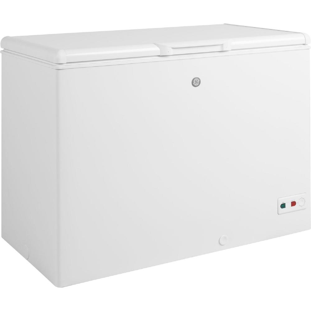 GE Appliances FCM11SRWW GE 10.7 Cu. Ft. Manual Defrost Chest Freezer - White