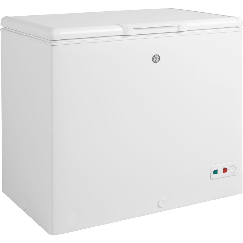 GE Appliances FCM9SRWW GE 8.8 Cu. Ft. Manual Defrost Chest Freezer - White