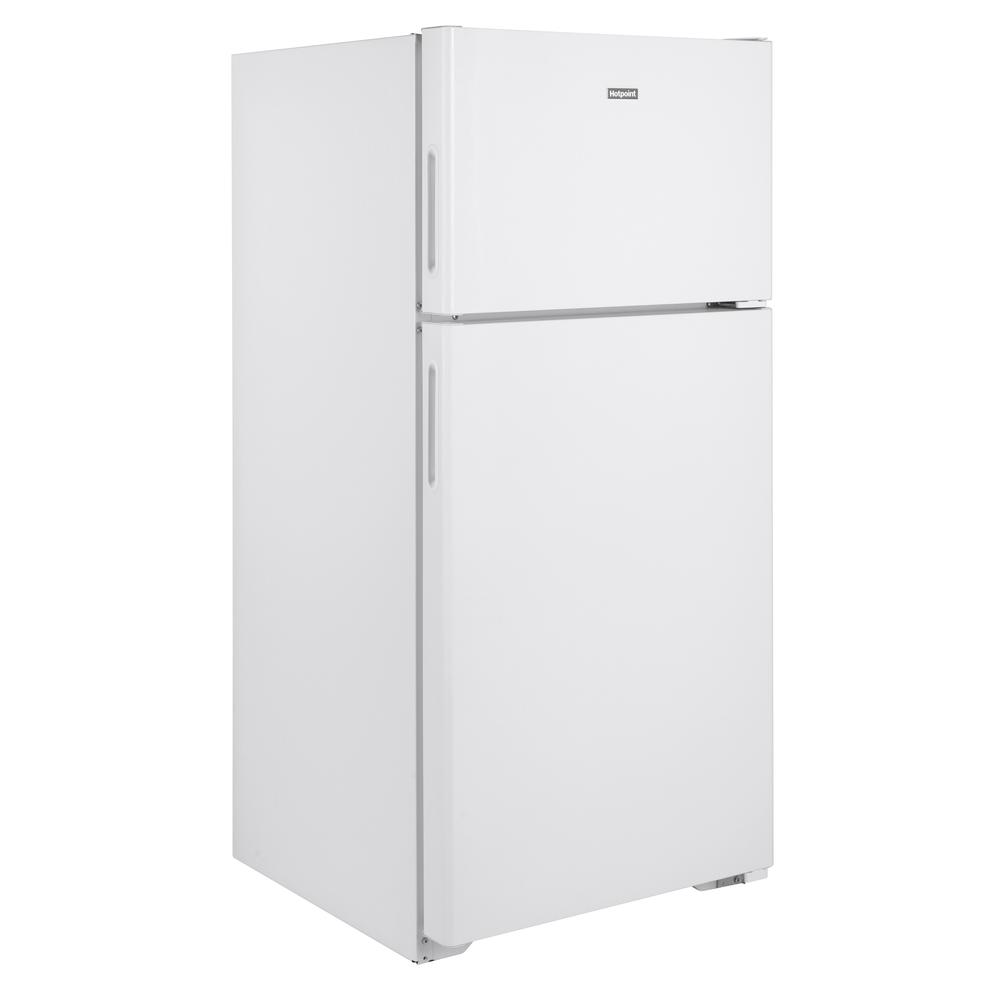 Hotpoint HPE16BTNRWW  15.6 Cu. Ft. Top-Freezer Refrigerator - White